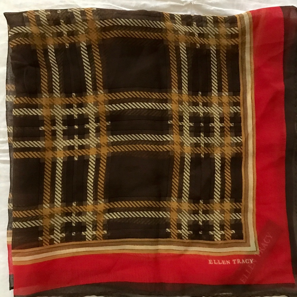 Ellen Tracy Silk Neckerchief